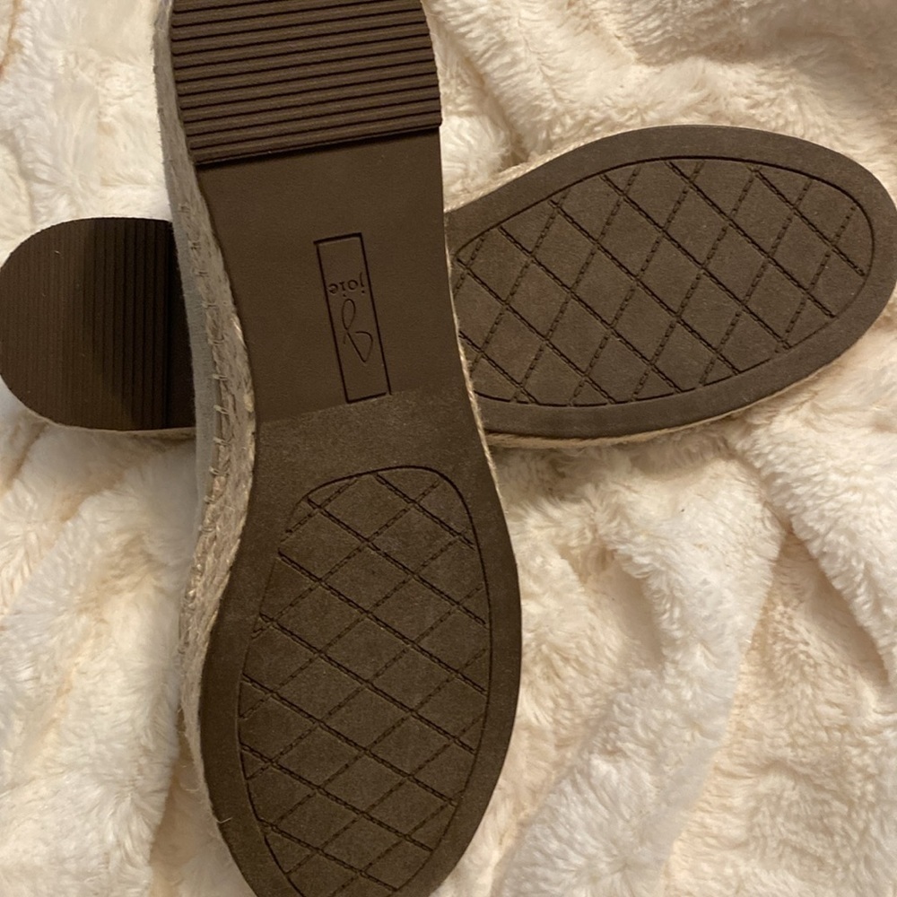 Joie Cara Platform Espadrille Slip-On Flats, Size 8 - Picture 4 of 4